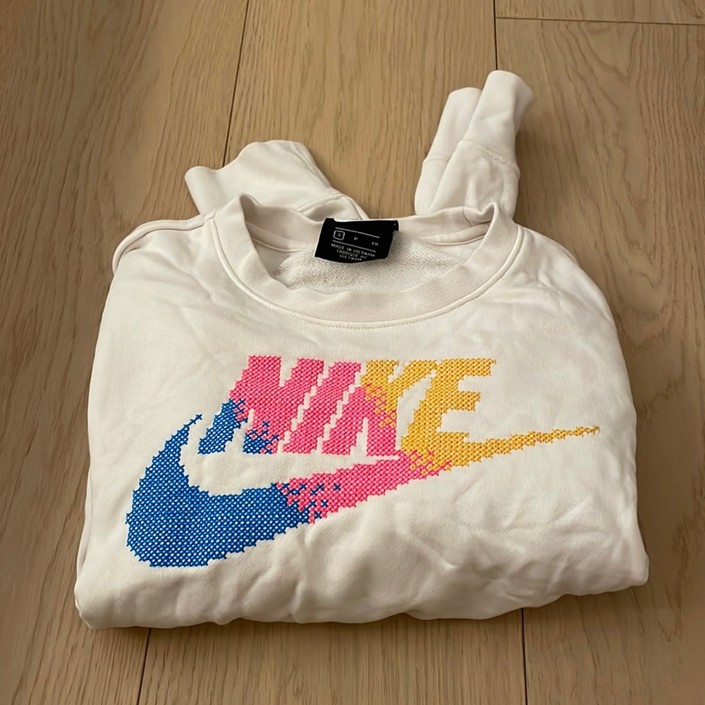 Nike cropped sweater